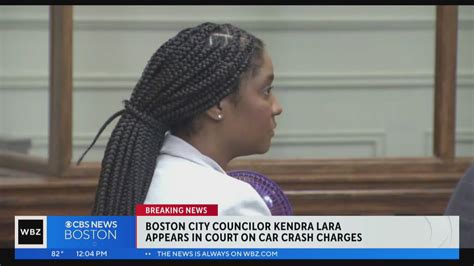 Boston City Councilor Kendra Lara appears in court, faces additional charges for Jamaica Plain crash